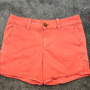 American Eagle AEO twill Coral Women's Shorts